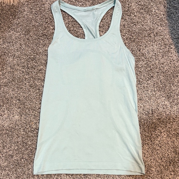 Lululemon swiftly tech racerback size 4 light mint color - Picture 1 of 5